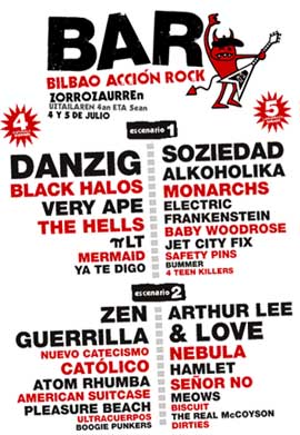 Azkena Rock Festival 2016 - Se cae Primal Scream y entran The Hellacopters - Página 10 Cartel