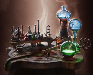 Les Ecoles de magie 300px-Alchimie