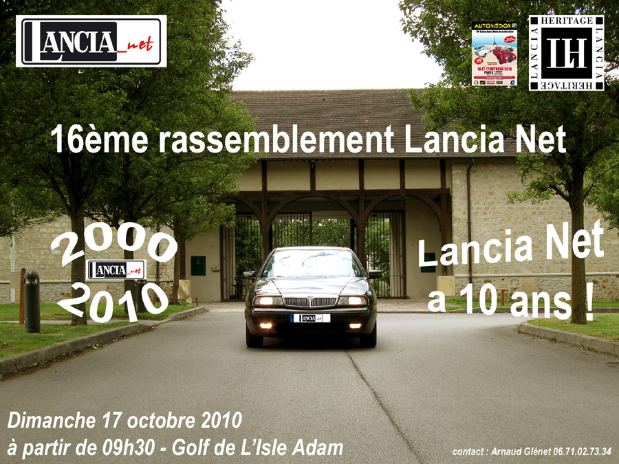 Inscription et prog. du 16è rassemb. Lancia Net, le 17/10/10 Affiche17102010900