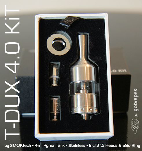 Nouveau Clearo SMOKTECH T-DUX 4.0 Tdux01