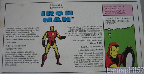 SECRET WARS/Guerres secrètes (Mattel) 1984 - Page 2 Iron_man