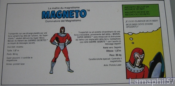 SECRET WARS/Guerres secrètes (Mattel) 1984 - Page 2 Magneto