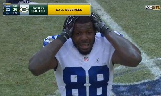 Reversal brings justice as Packers win; Colts beat Denver Dez-bryant-reaction