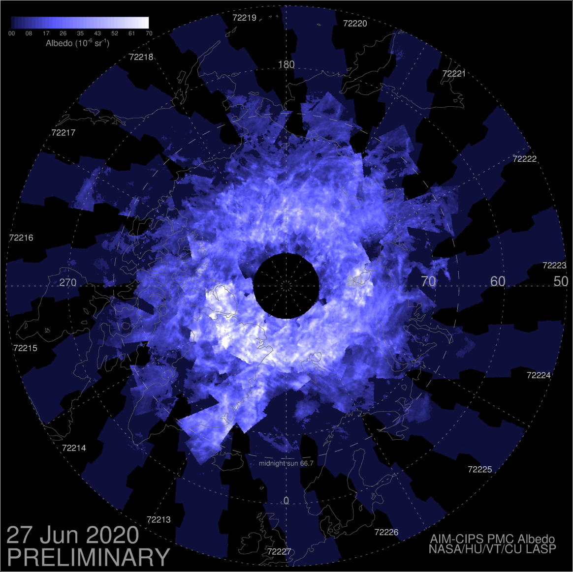 Nubes noctilucentes 2014: ¿Polvo de meteoritos? Current_daisy