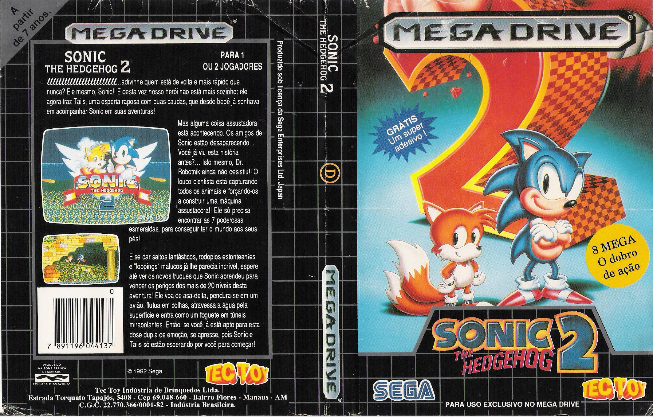 Your favorite Sonic game and why? Sonic2_md_br_cover