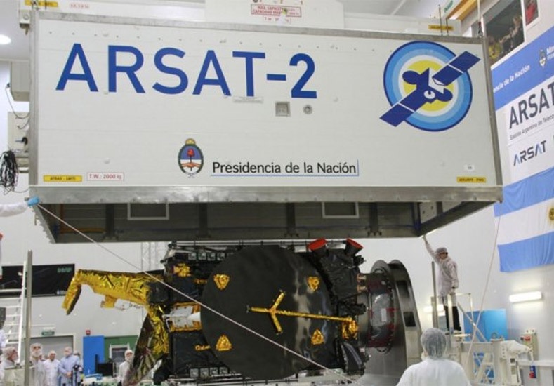 ARSAT 2 EN ORBITA, RECIBIENDO CLIENTES Arsat-2