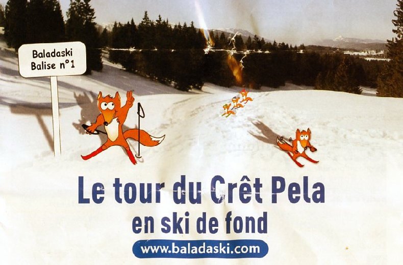 Une "baladaski" d'Hélène - Le tour du Mont Pela - 20 février 2010 Titre