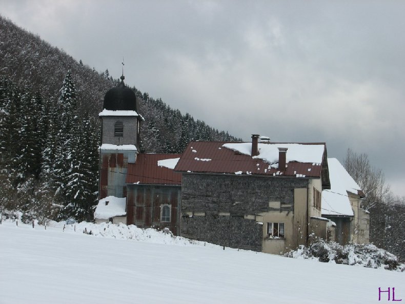 Dimanche de neige dans la vallée de la Valserine - 7 février 2010 0003