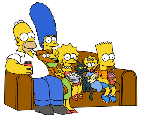 Simpsons the Family Simpsons_couch