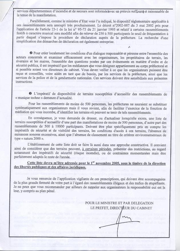 dernier telegramme concernant les teufs de 500 personnes Tele7jul05p2sanstel