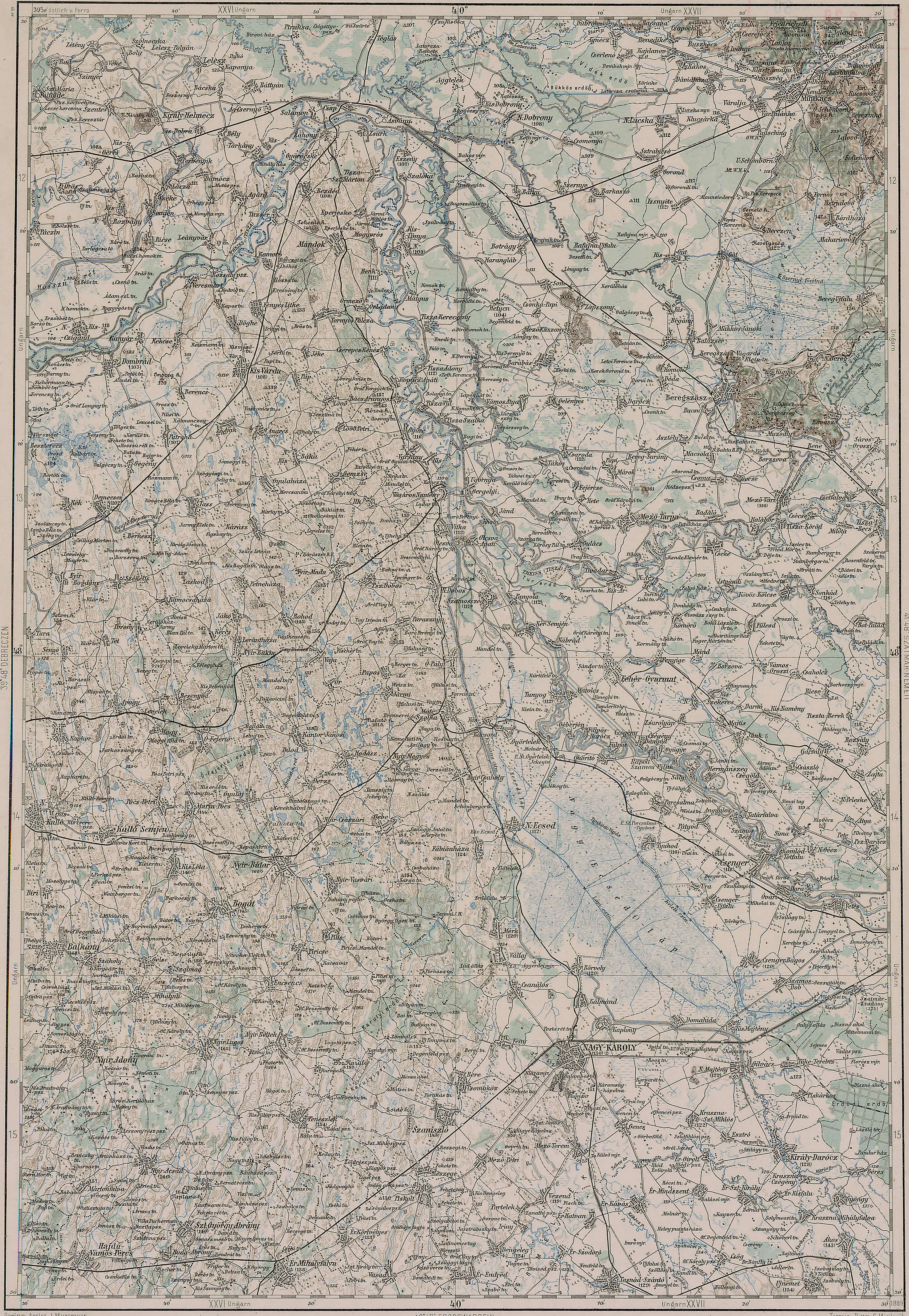 415 : Satu Mare - Ardud - Şomcuta Mare şi General Avramescu - Ardud 40-48