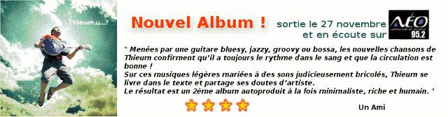 Thieum – Sortie du 2ème album le 27/11 Thieum_nouvel_album2