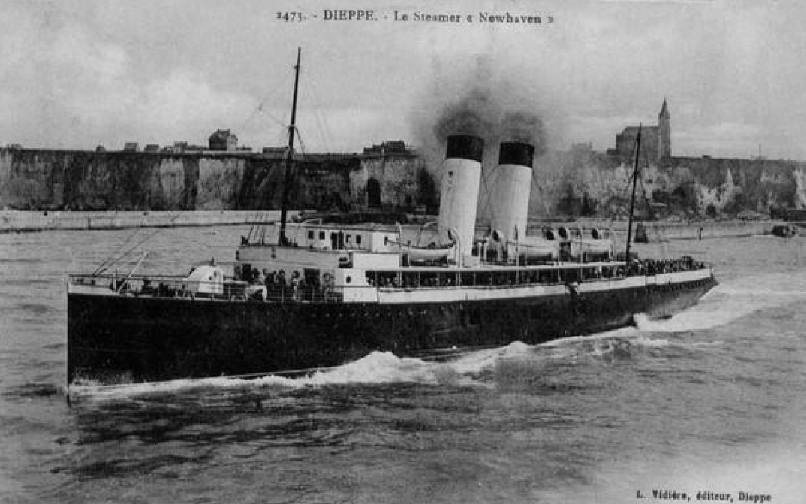 mai 1940 - Navires français à Ostende mai 1940 Guesdo1