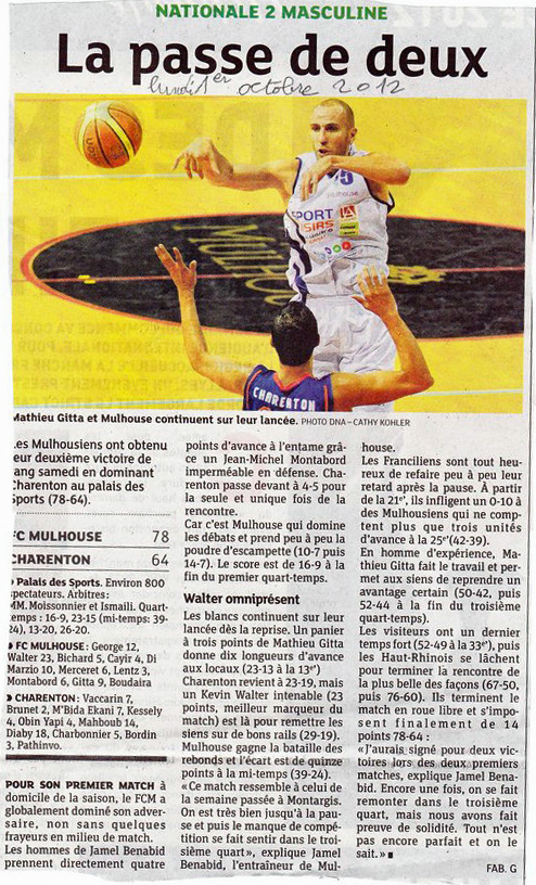  [J 02] FCMB - CHARENTON : 78 - 64 - Page 3 121001-DN