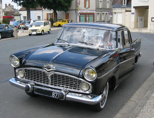 Basé sur l'ordre alphabétique, des noms de voitures, camions, dragsters, vélos, motos, tracteurs, bref tout ce qui roule !... - Page 7 1961_Simca_Presidence_07