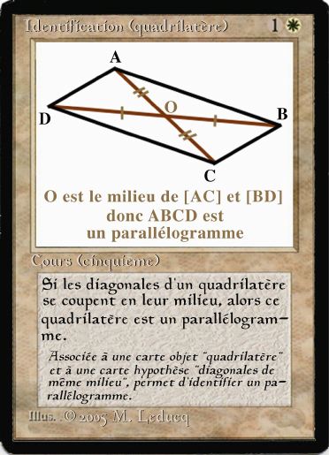 Pour diter des cartes "Mathgic" Ident_parall