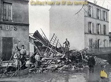 paris - L'INONDATION A PARIS EN 1910 Oa_isd_ecroule