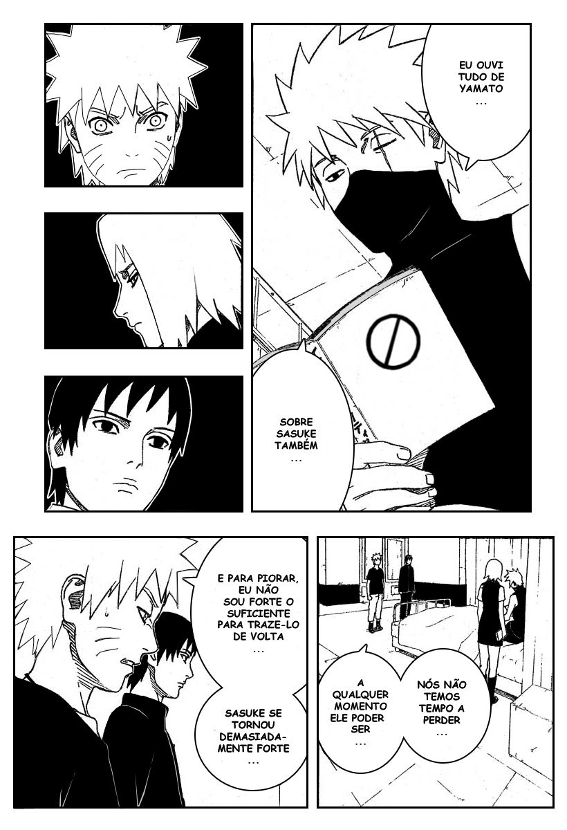 Kakashi não consegue se focar para usar Kamui em um ninja? 15