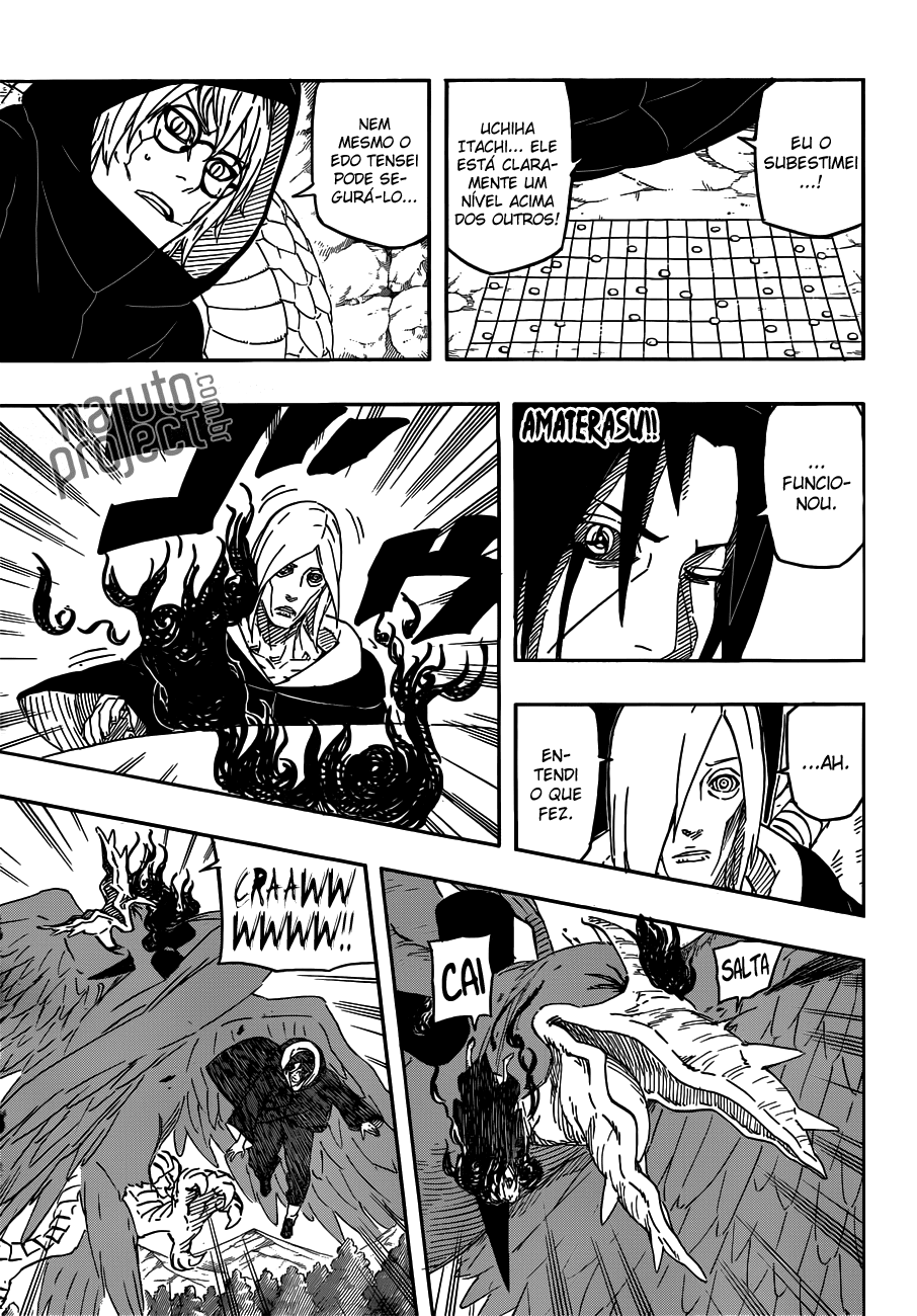 Tobi (yelow mask) e Deidara Vs Kisame e Itachi 07