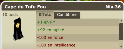 Equipement : Ma fierté! Tofufou