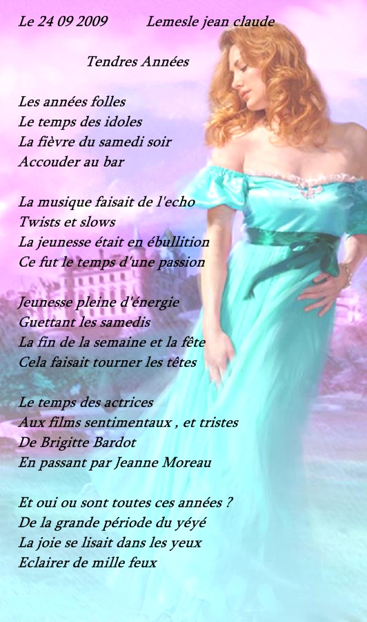 tendres années poeme de jcl 643fi8ux