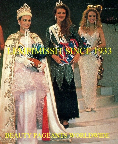Miss International 1991 - Agnieszka Kotlarska of Poland