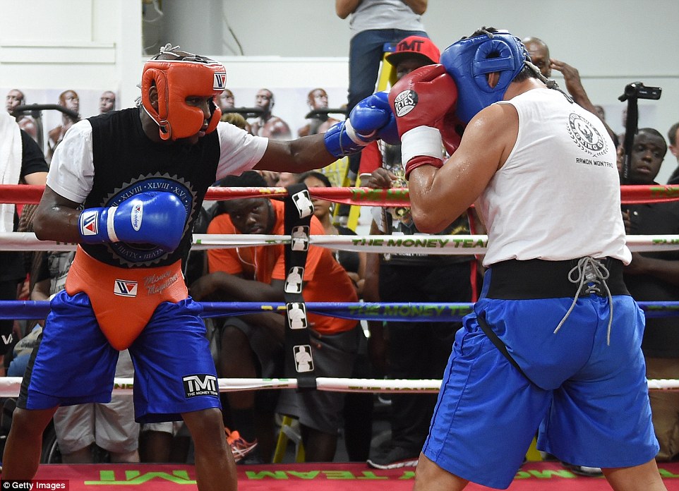 Le sparring, c'est quoi ? Sparring-Mayweather