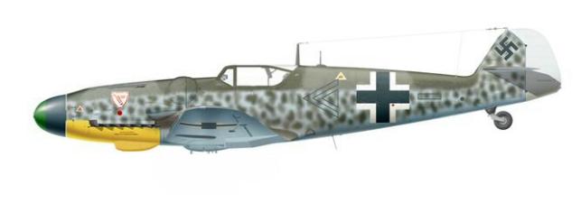 Un peu d'histoire... Me-bf-109g-6-de-kurt-werner-brandle