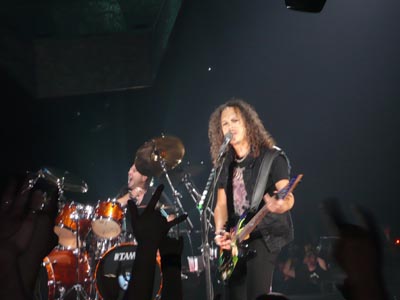 Metallica à Paris le 01 04 2009 12