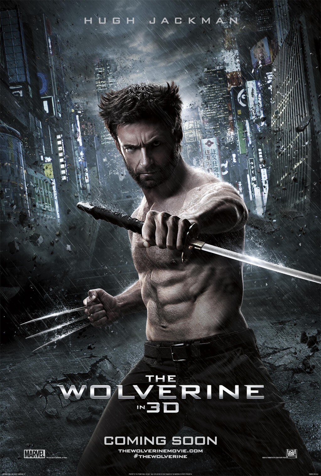 News Films DC et Marvel - Page 22 Wolverine-poster-lecombatdelimmortel