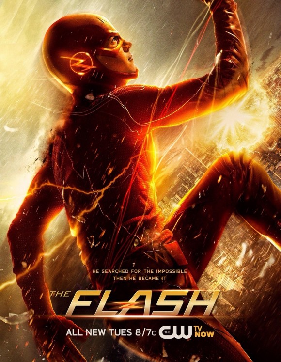 FLASH ( WB TV &CW )   - Page 3 The-flash-poster-impossible-serie-580x747