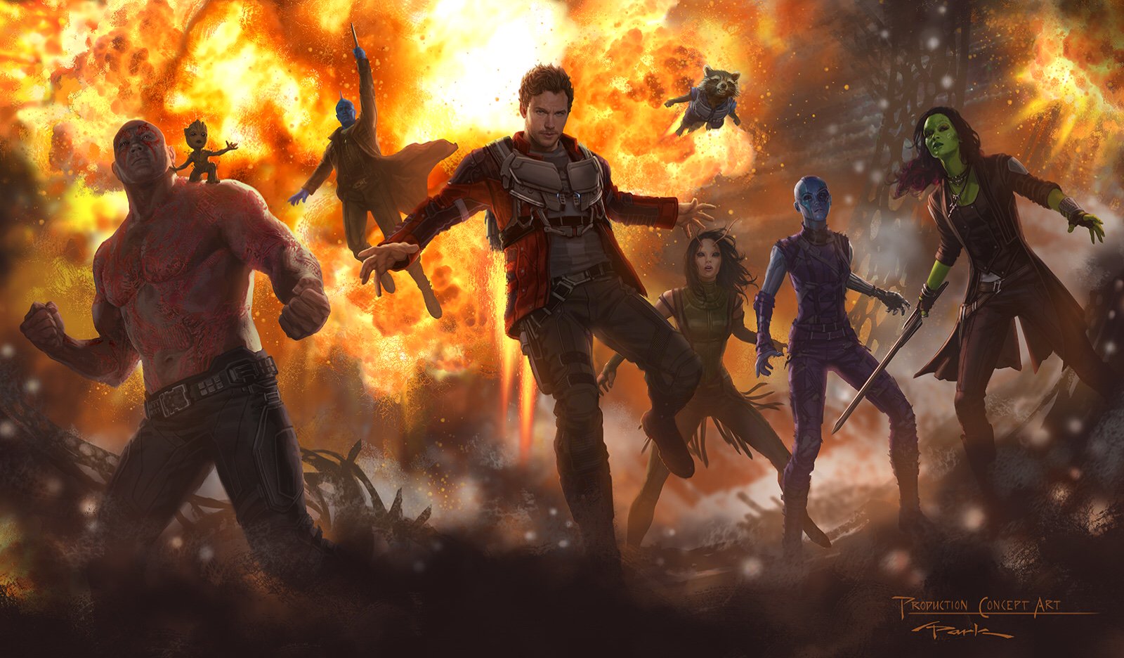 Les Gardiens de la Galaxie, Vol. 2 [Marvel - 2017] Gotg2-concept-art-comic-con