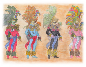 Leyendas Prehispanicas:  1, 2 . . . .12.- Itzpapálotl: Mariposa de Obsidiana (Chichimeca) - Página 2 Quetzalcoatl1-300x232