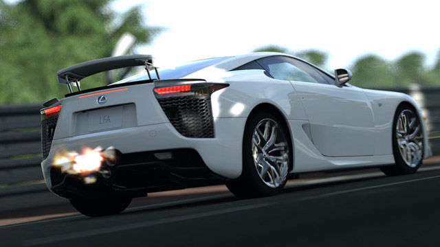 4ª Carrera Campeonato Lexus Racing, Lexus LFA '10 10-11-16-lexus-lfa-gran-turismo-5-fire