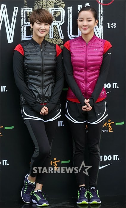 [Pics SPICA][17.11.13] Ju Hyun & Bo Hyung dự cuộc thi marathon "Nike We Run 10K Seoul 2013" 2013111715572926456_1