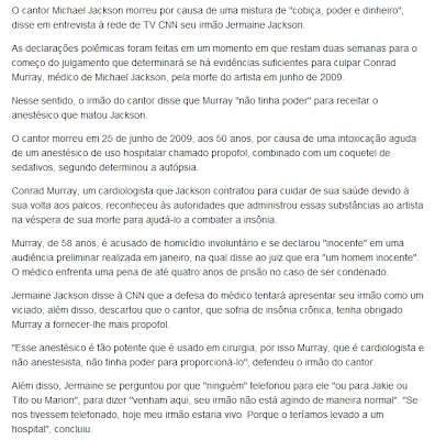 Michael Jackson morreu por causa de 'cobiça, poder e dinheiro' Sem%252520t%2525C3%2525ADtulo