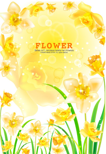 Fashion Color Background EPS | JPEG Preview | 8.2 MB [MF] [HF] [RS] [MU] [FS] [FSn] [UL] Narcissus.Flower.Background-aiovector.com