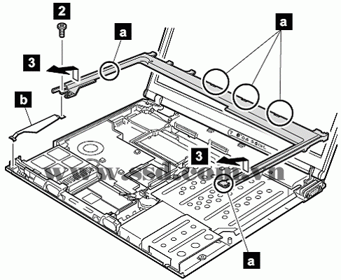 Hướng dẫn tháo lắp LAPTOP IBM™ ThinkPad T IBMp2_8