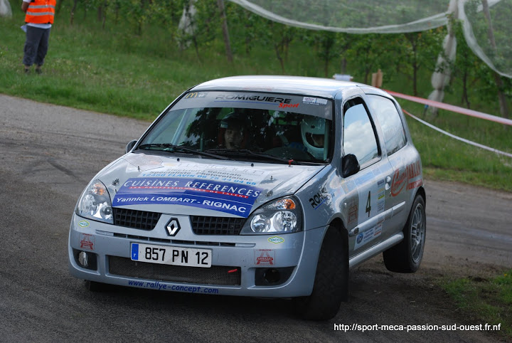 Alexis MURAT / Johan GRES - Clio RS F214 Rallye%20du%20Chasselas%202010%20363