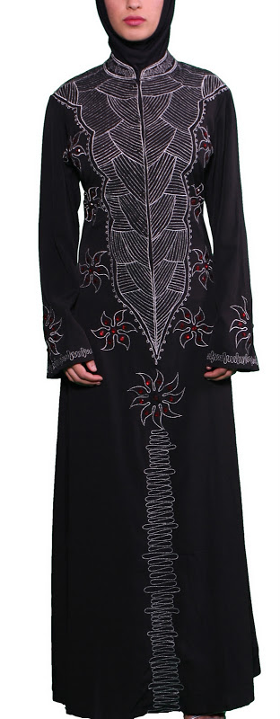 ازياء تركيه وعبايات 2012 Abaya-06