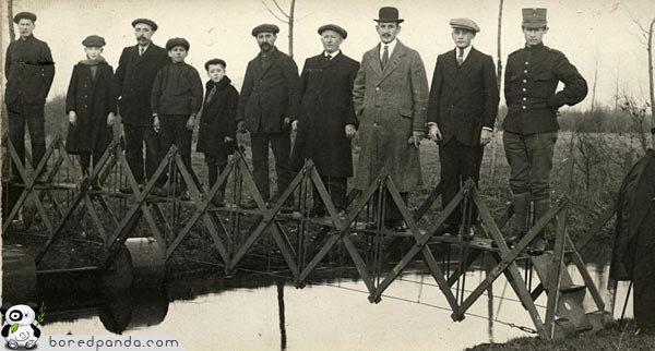 || COOL INVENTIONS FROM THE PAST|| INTERESTING AND FUNNY|| Cool-inventions-folding-bridge