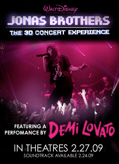 Poster Oficial Demi Lovato: Pelcula 3D Jonas Brothers Blogdelatele_blogspot_com-6