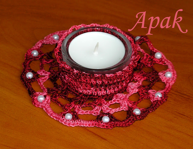 جملى شموعك بالكروشيه Tealight%20red