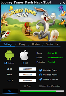 LOONEY TUNES DASH HACK CHEATS UNLIMITED MONEY COINS Looney-Tunes-Dash-Hack-tool