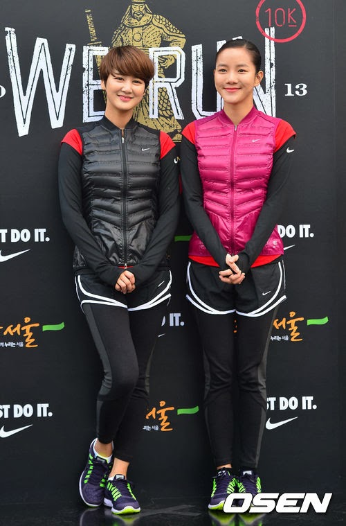 [Pics SPICA][17.11.13] Ju Hyun & Bo Hyung dự cuộc thi marathon "Nike We Run 10K Seoul 2013" 201311171503779598_52885c8355522