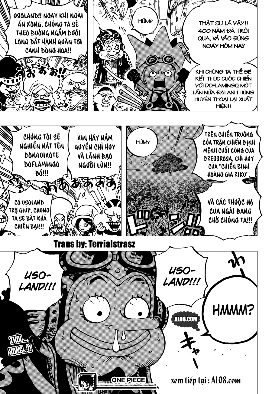 One Piece Chapter 713: Usoland 018