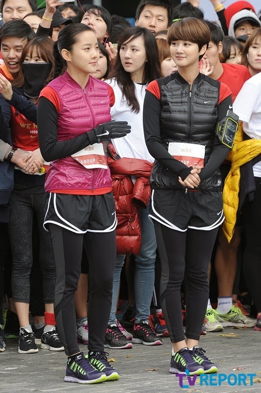 [Pics SPICA][17.11.13] Ju Hyun & Bo Hyung dự cuộc thi marathon "Nike We Run 10K Seoul 2013" 20131117_1384669642_33959100_1