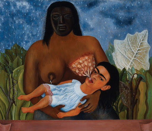 Frida Kahlo - La estetica del Dolor [autor: INEFABLEMENTEROTICA] Frida_kahlo-mi_nana_y_yo