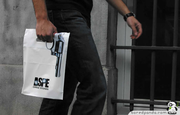 Nuevos diseños para bolsas Creative-Bag-Advertisements-crimebag