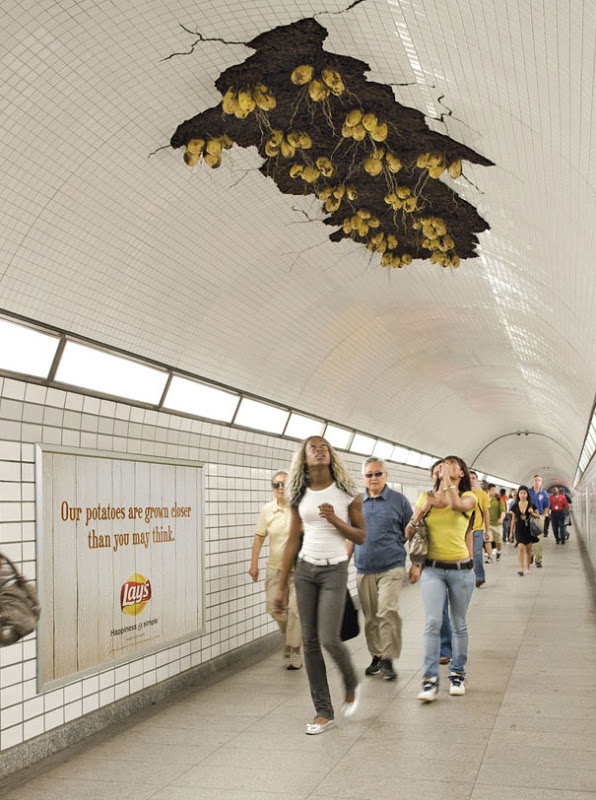 اعلانات مبدعة ولطيفة - Cool and Creative Ambient Ads 33-Cool-and-Creative-Ambient-tunnel